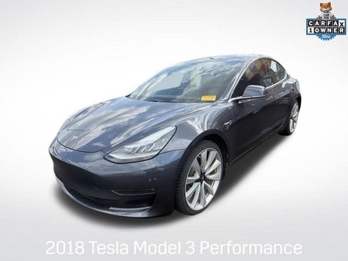 Used 2018 Tesla Model 3 Performance AWD/4WD image 1