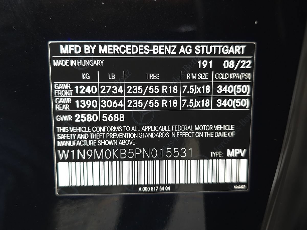 Used 2023 Mercedes-Benz EQB 300 4MATIC w/ Pinnacle Package image 56