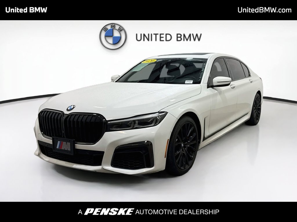 Used 2020 BMW 740i w/ M Sport Package RWD image 1