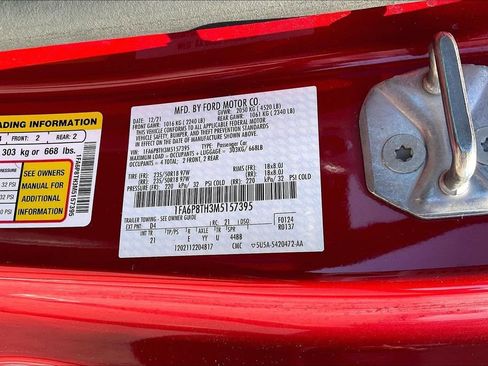 Certified 2021 Ford Mustang Coupe w/ Equipment Group 101A RWD image 35