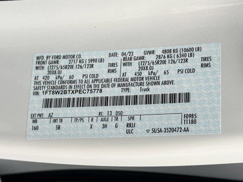 Used 2023 Ford F250 Lariat w/ Lariat Ultimate Package image 29