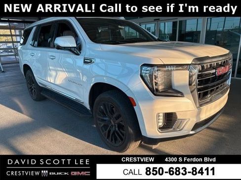 Used 2022 GMC Yukon SLT w/ SLT Premium Package image 1