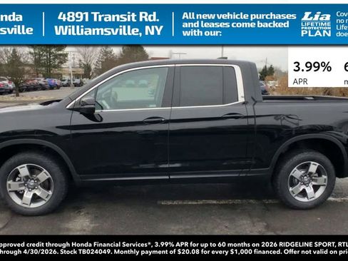 New 2026 Honda Ridgeline RTL image 5