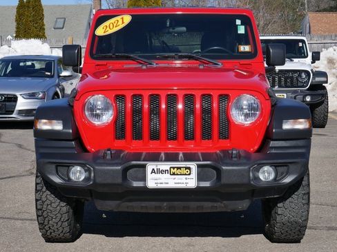 Used 2021 Jeep Wrangler Unlimited Sport image 2