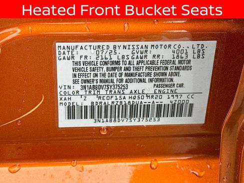 Used 2025 Nissan Sentra SR FWD image 25