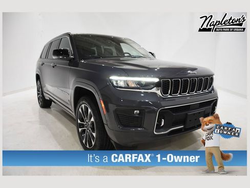 Used 2021 Jeep Grand Cherokee L Overland w/ Advanced Protech Group III image 1