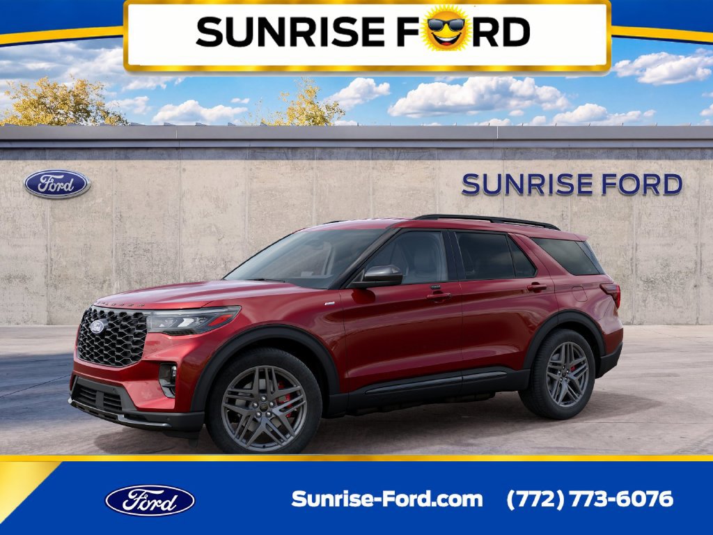 New 2027 Ford Explorer ST-Line w/ ST-Line Street Pack RWD 360° Tour