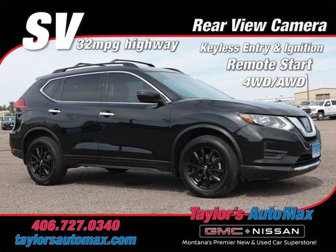 Used 2017 Nissan Rogue SV w/ Midnight Edition AWD/4WD image 1