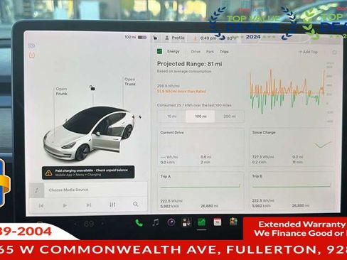 Used 2021 Tesla Model 3 Standard Range Plus RWD image 34