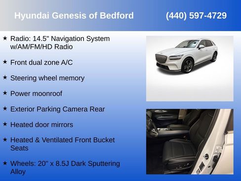 Used 2025 Genesis Electrified GV70 Advanced image 7