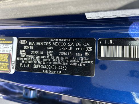 Used 2019 Kia Forte S w/ S Premium Package FWD image 13