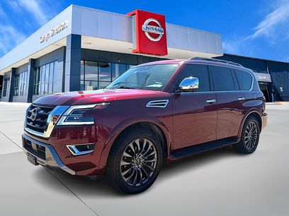 Used 2023 Nissan Armada Platinum w/ Captain's Chairs Package