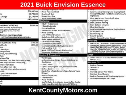 Used 2021 Buick Envision Essence w/ Technology Package I