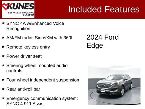 Used 2024 Ford Edge SEL image 3