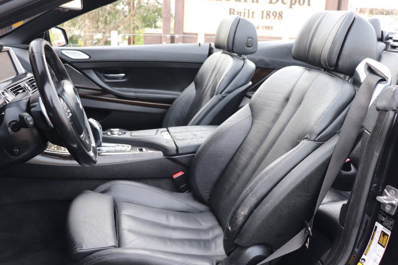 Used 2012 BMW 640i Convertible RWD image 26