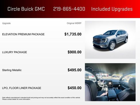 New 2026 GMC Acadia Elevation w/ Elevation Premium Package image 3