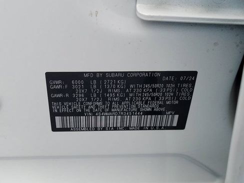Used 2024 Subaru Ascent Limited w/ Technology Package AWD/4WD image 35