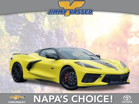 Used 2023 Chevrolet Corvette Stingray Preferred Conv w/ Z51 Performance Package RWD image 1