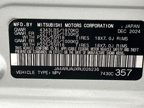 Used 2024 Mitsubishi Outlander Sport ES AWD/4WD image 33
