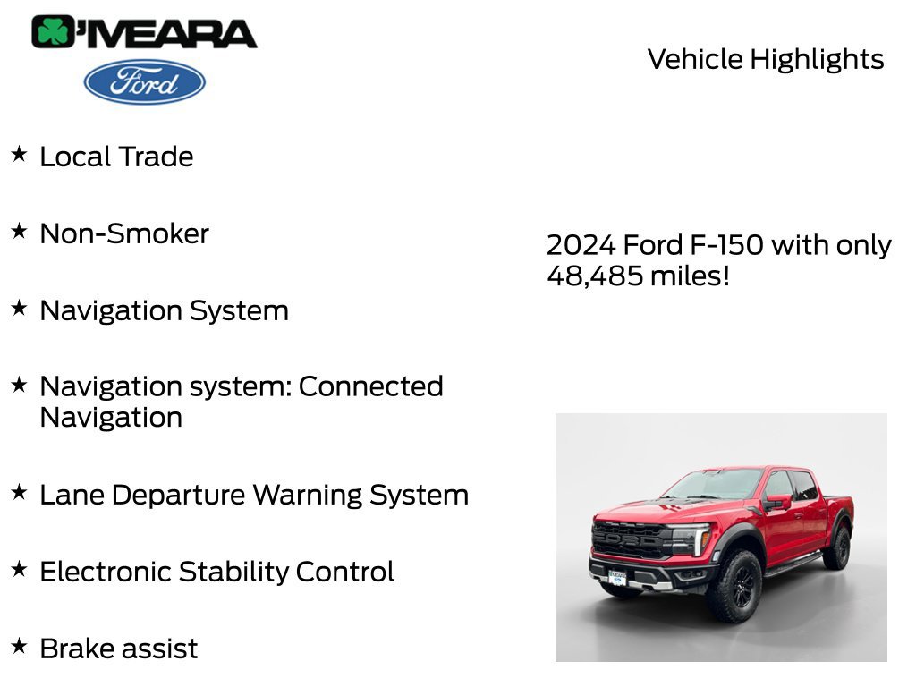 Used 2024 Ford F150 Raptor AWD/4WD image 7