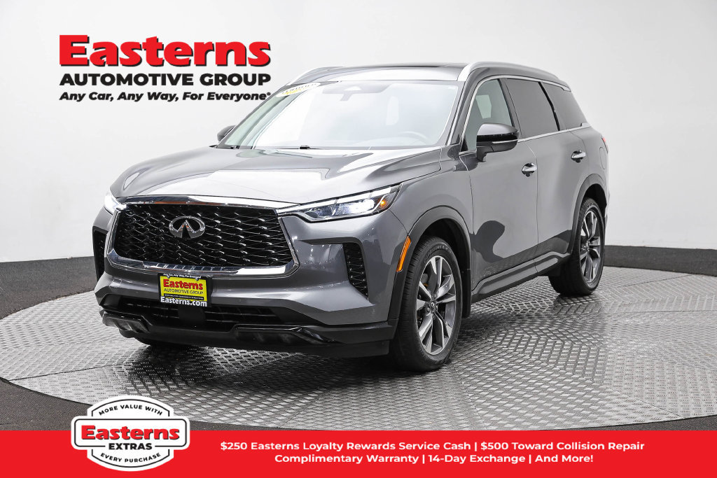 Used 2023 INFINITI QX60 Luxe w/ Cargo Package FWD image 1