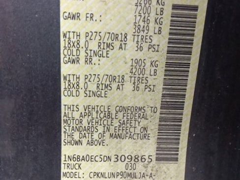 Used 2013 Nissan Titan PRO-4X w/ Pro-4x Premium Utility Pkg image 10