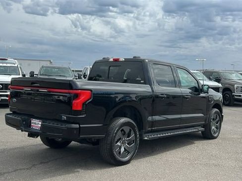 Certified 2022 Ford F150 Lightning Lariat w/ Max Trailer Tow Package AWD/4WD image 3