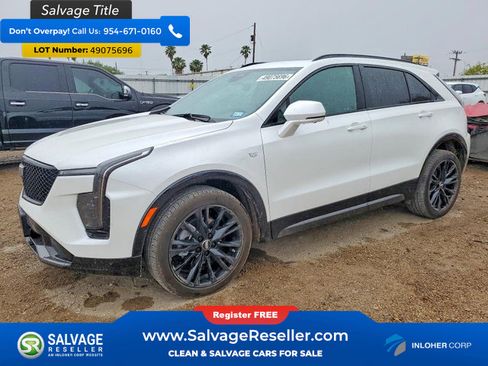 Used 2025 Cadillac XT4 Sport w/ LPO, Onyx Lite Package FWD image 1