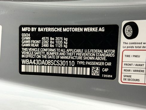 Certified 2025 BMW 430i Coupe w/ M Sport Package RWD image 18