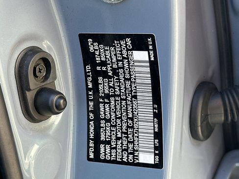 Used 2019 Honda Civic Sport Touring image 30