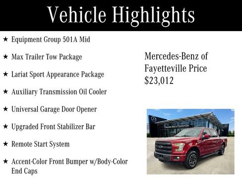Used 2015 Ford F150 Lariat RWD image 6