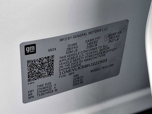 Used 2024 Chevrolet Traverse RS AWD/4WD image 26