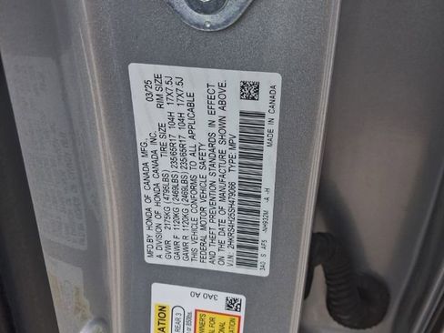 Used 2025 Honda CR-V LX image 3