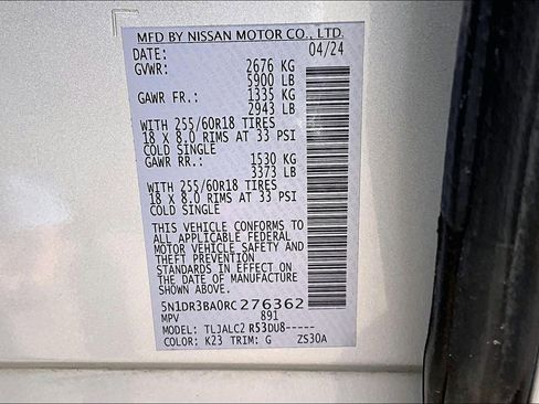 Used 2024 Nissan Pathfinder SV image 19