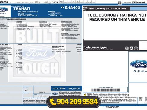 Used 2019 Ford Transit 350 XLT RWD image 4