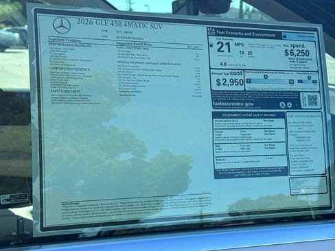 New 2026 Mercedes-Benz GLE 450 4MATIC image 30