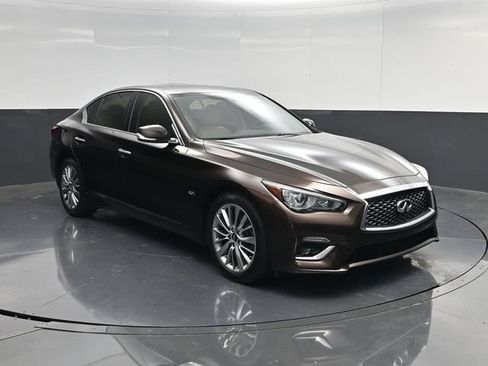 Used 2018 INFINITI Q50 Luxe w/ Essential Package (3.0T Luxe) AWD/4WD image 1