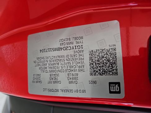 Used 2021 Chevrolet Corvette Stingray Premium Cpe w/ Z51 Performance Package RWD image 30