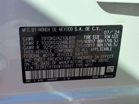 Used 2025 Honda HR-V EX-L image 33