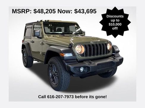 New 2026 Jeep Wrangler Sport S image 1
