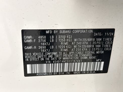 Used 2025 Subaru Outback Limited AWD/4WD image 11