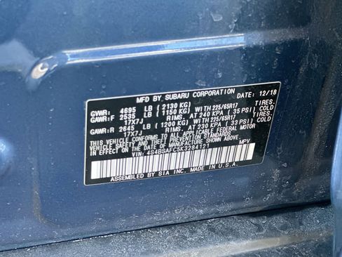 Used 2019 Subaru Outback 2.5i Premium image 36