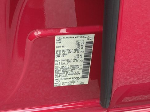 Certified 2023 Nissan Frontier PRO-4X w/ Pro Convenience Package AWD/4WD image 45
