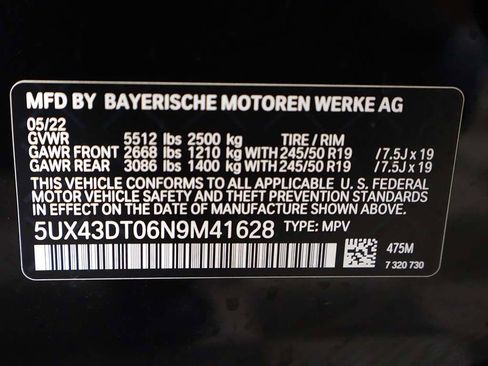 Used 2022 BMW X4 M40i w/ Premium Package AWD/4WD image 65