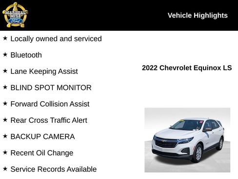 Used 2022 Chevrolet Equinox LS w/ LS Convenience Package image 2