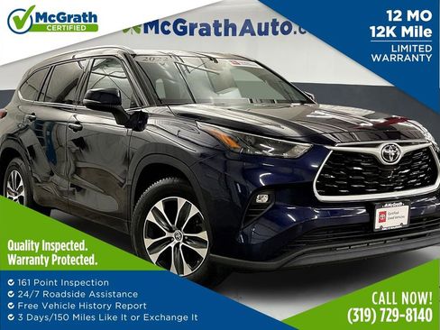 Used 2022 Toyota Highlander XLE image 1