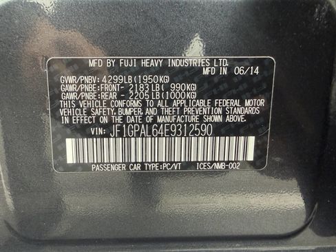 Used 2014 Subaru Impreza 2.0i Sport Premium AWD/4WD image 39