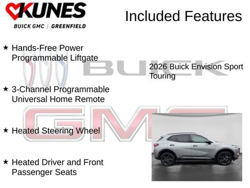 New 2026 Buick Envision Sport Touring AWD/4WD image 4