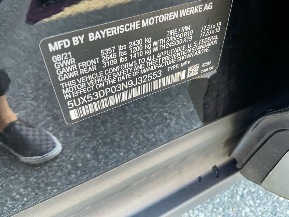 Used 2022 BMW X3 xDrive30i w/ Convenience Package AWD/4WD image 35