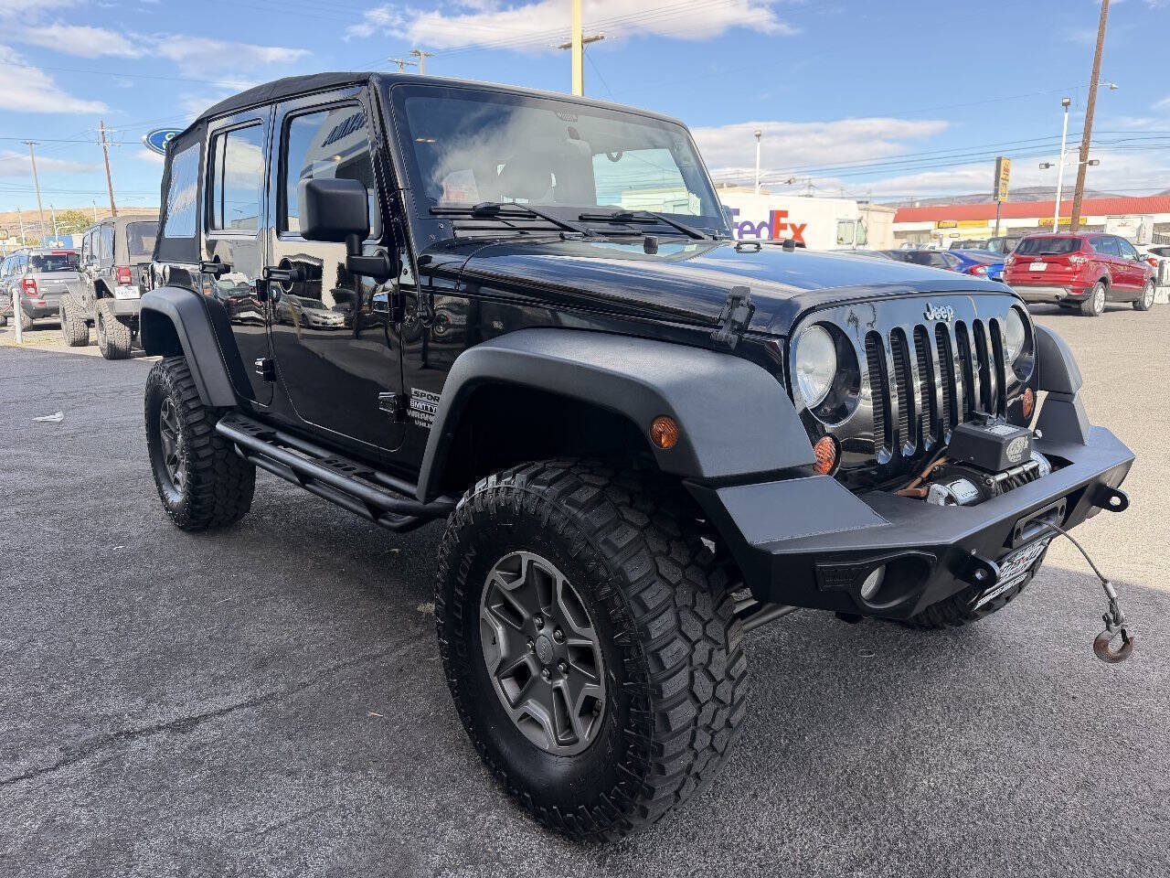 Used 2012 Jeep Wrangler Unlimited Sport w/ Trailer Tow Group AWD/4WD image 8